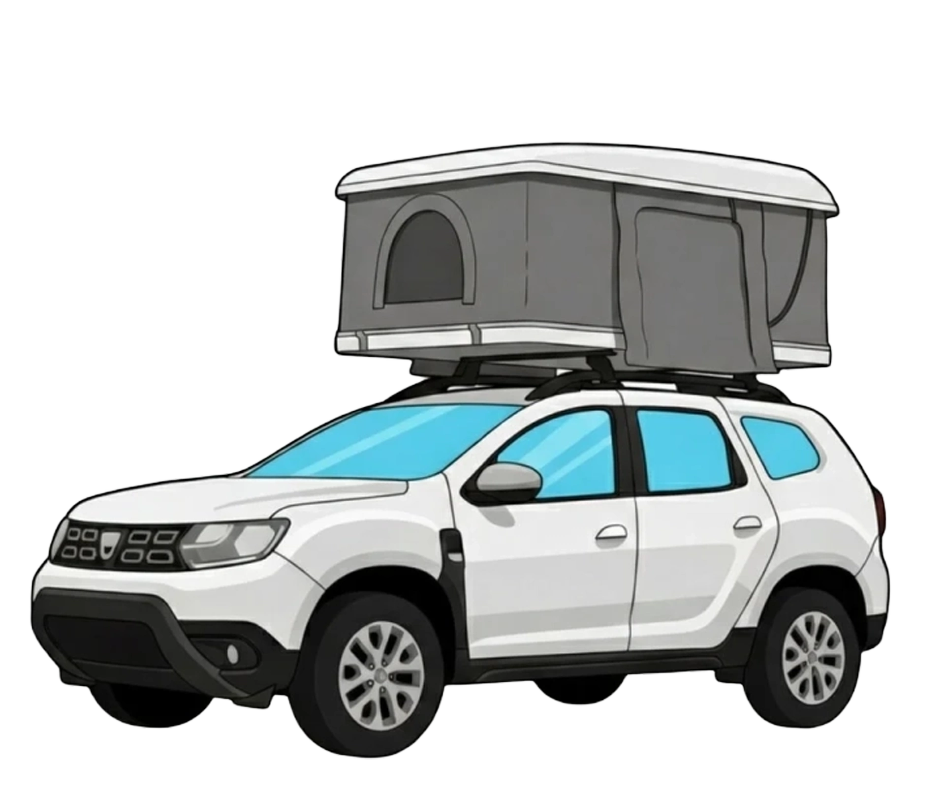 Dacia Duster 4x4 Roof Tent Camper