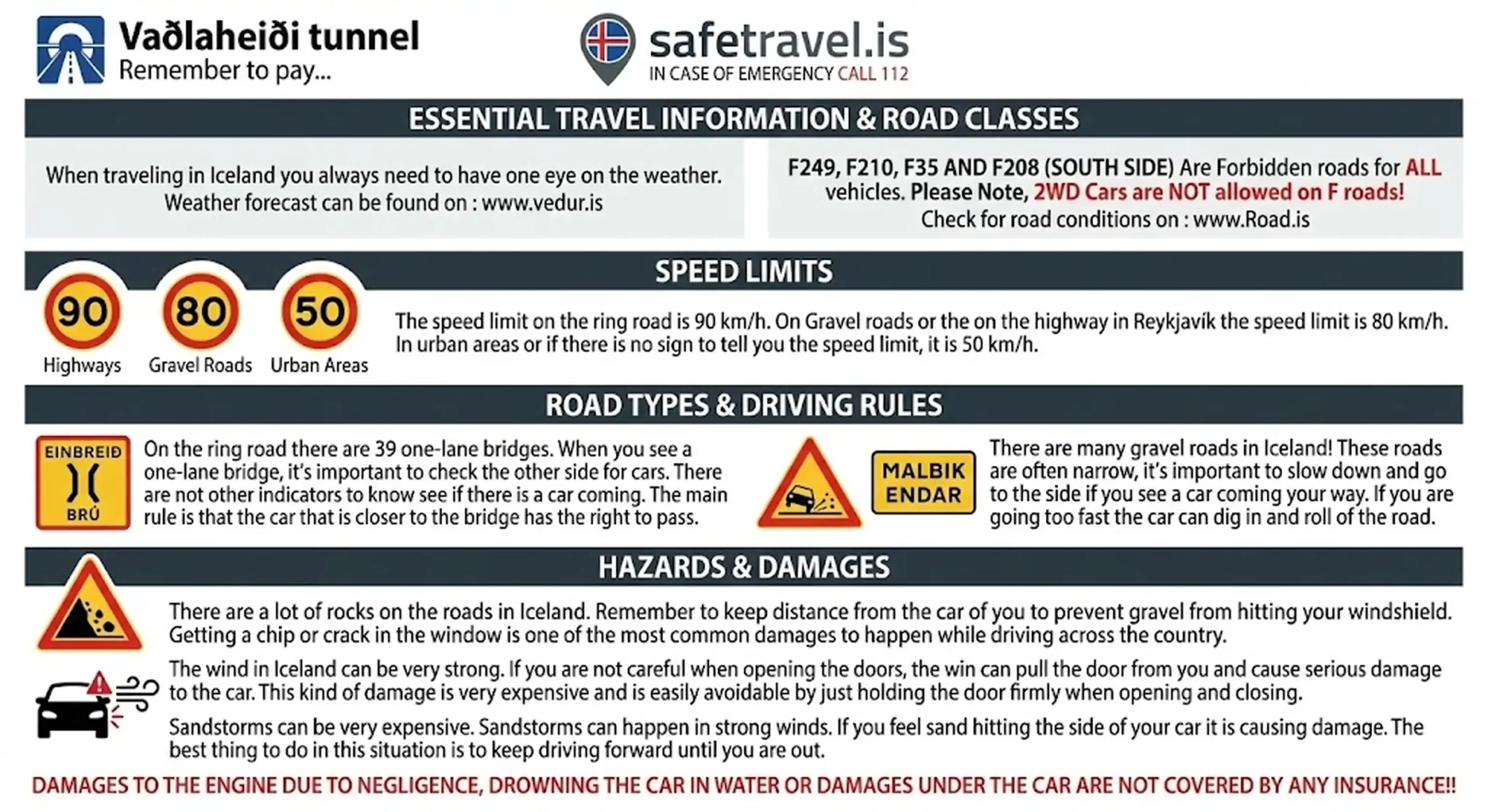 iceland safe travel informations and tips